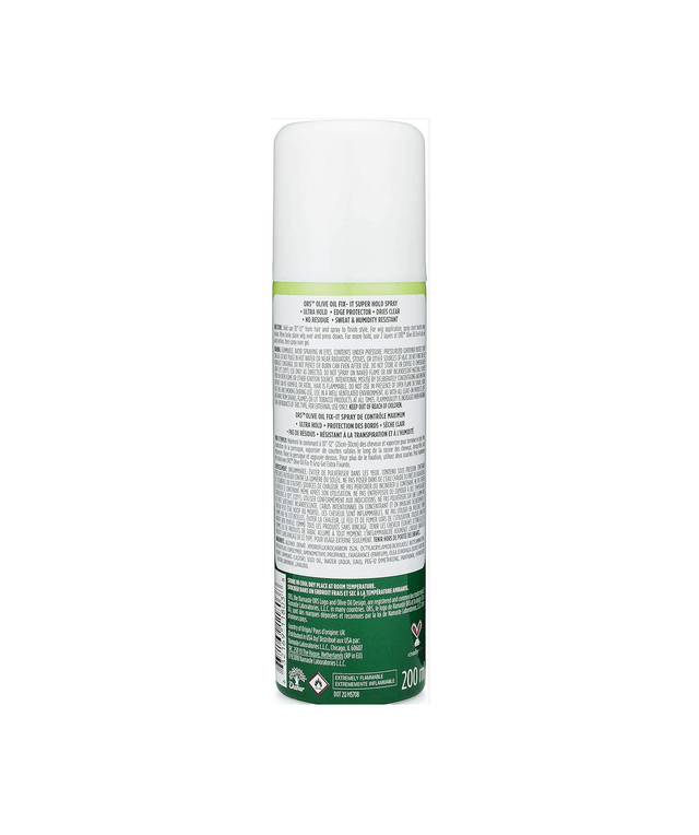 Ors Olive Oil Super Hold Spray with Castor Oil (200ml/ 6.2 Oz)
