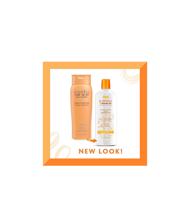CANTU Moisturizing Cream Shampoo, 400 milliliters (Pack of 1) | Shea Butter