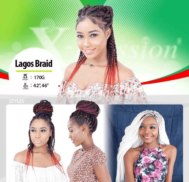  Lagos Braid Xpression