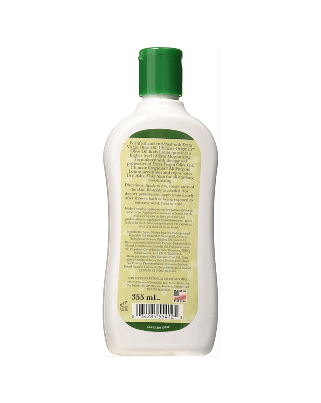 Ultimate Organic Olive Oil Body Lotion, 355ml/12oz