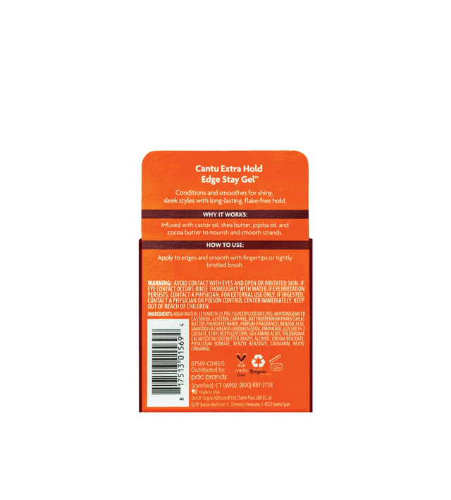 Cantu Extra Hold Edge Stay Gel