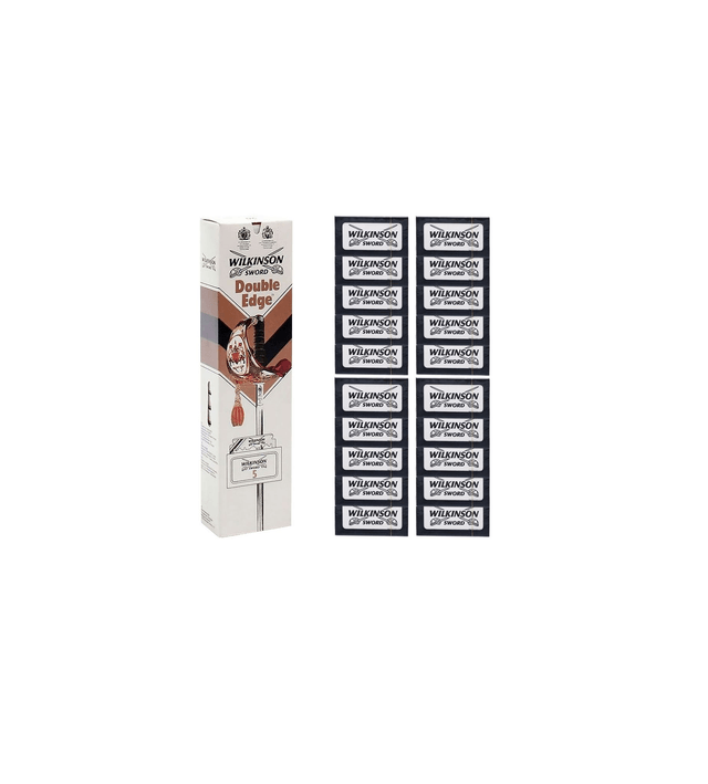Wilkinson Sword Classic Double Edge Safety Razor Blades 20 packs (100pcs)