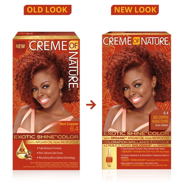  Creme of Nature Argan Oil from Morocco Exotic Shine™ Color with Argan Oil from Morocco 6.4 Red Copper