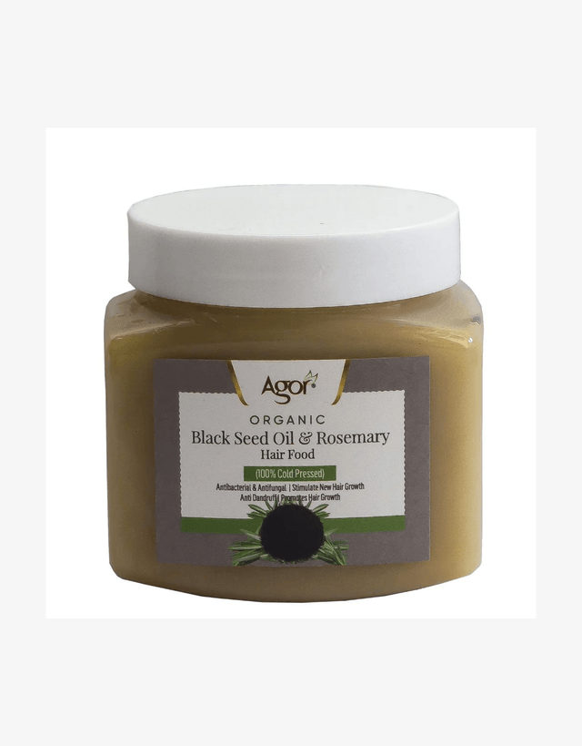 Agor Organic Black Seed Oil & Rosemary Hair Food (300ml)