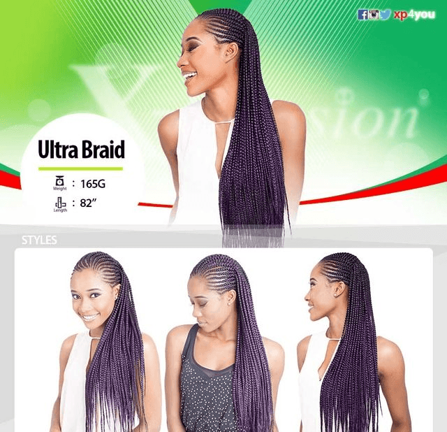 Xpression Ultra Braid 100%