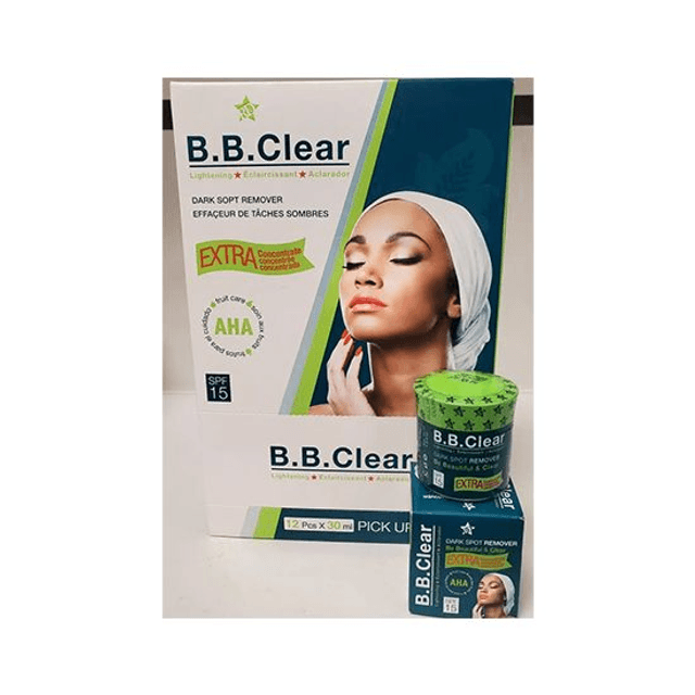 B.B. Clear Dark Spot Remover 30ml & Unifying Serum 30ml | Be Beautiful & Clear Skin | Repair Dark Spots & Sun Damage | Brigthening & Younger-looking