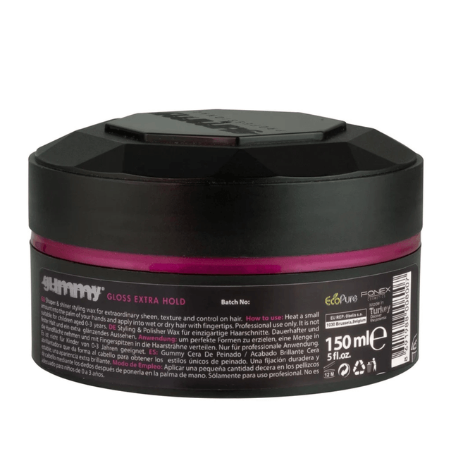 Gummy Extra Hold Styling Wax 150ml