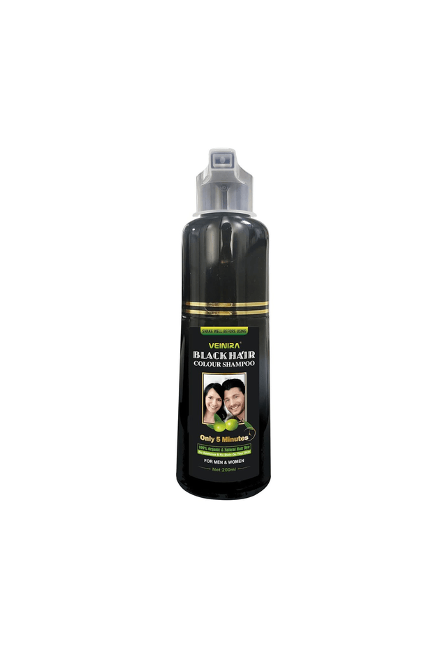 VEINIRA Herbal Quick Hair Colour Shampoo: Effortless Instant Dye for Men and Women