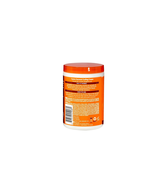 Cantu Shea Butter for Natural Hair Coconut Curling Cream – Salon Size 709g