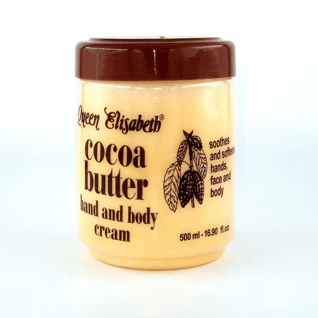 Queen Elisabeth Cocoa Butter Hand &amp; Body Cream 500ml- 16.90