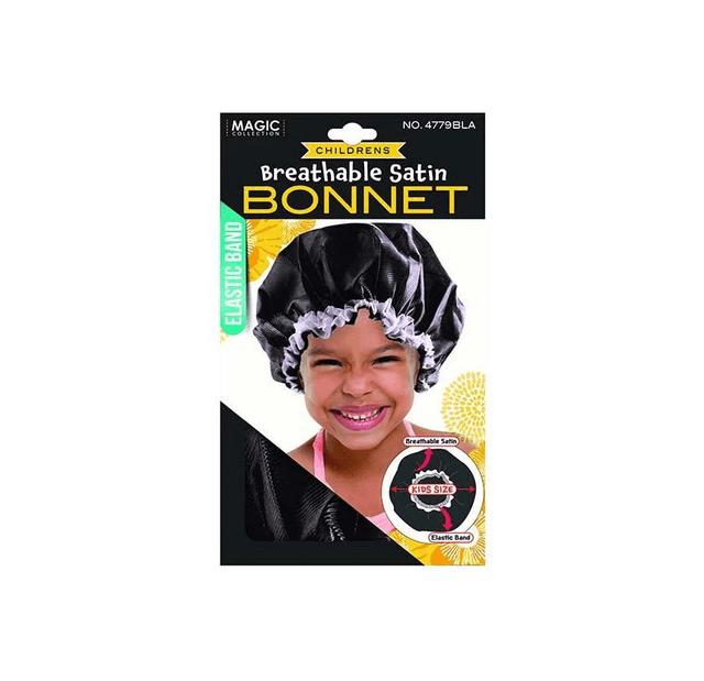 Magic Collection Children&#039;s Breathable Satin Bonnet 