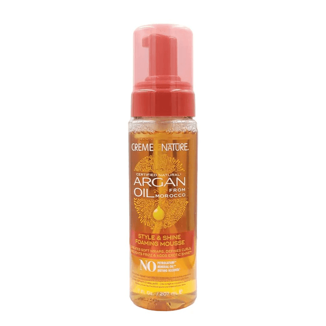 Creme Of Nature Style &amp; Shine Foaming Mousse 7oz