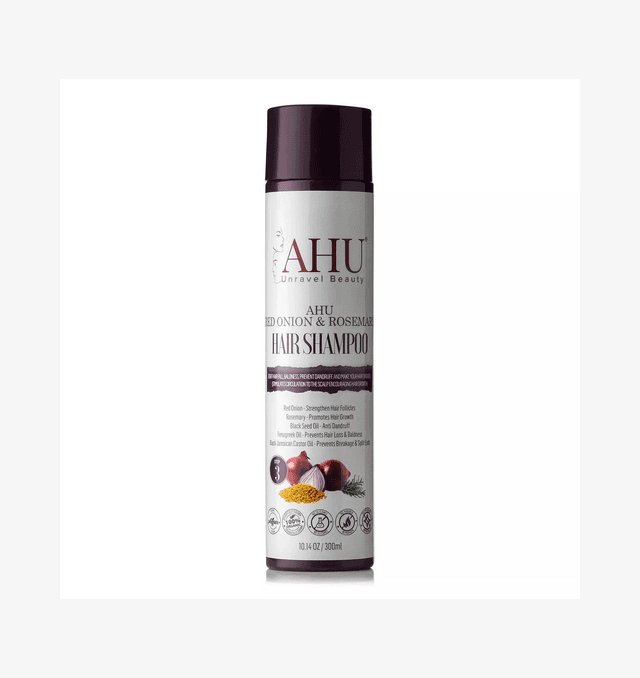 AHU Care AHU Red Onion And Rosemary Hair Shampoo 300ml