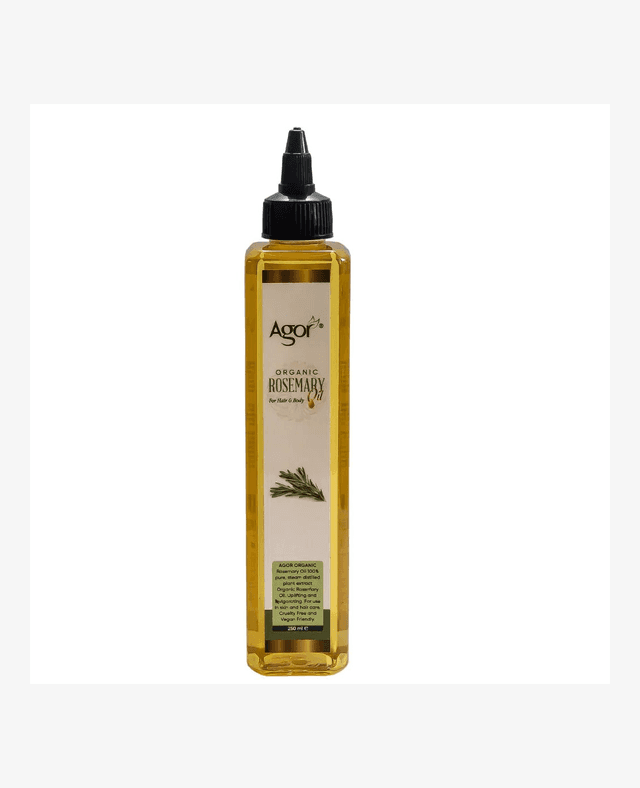 Agor Organic Rosemary Oil For Hair &amp; Skin (250ml)
