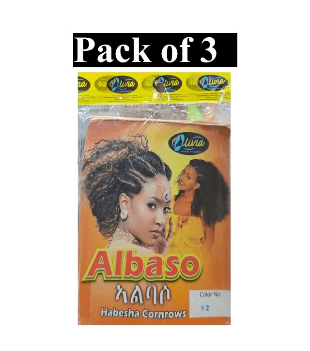 (Pack of 3) Albaso Hair/ Colour 2 