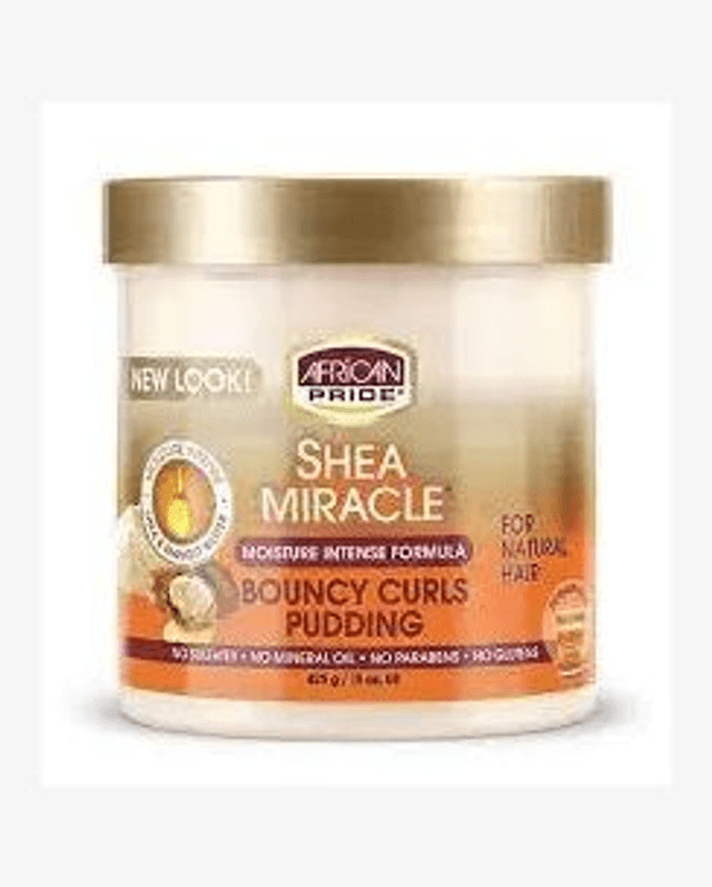 African Pride Shea Miracle Bouncy Curls Pudding 15oz