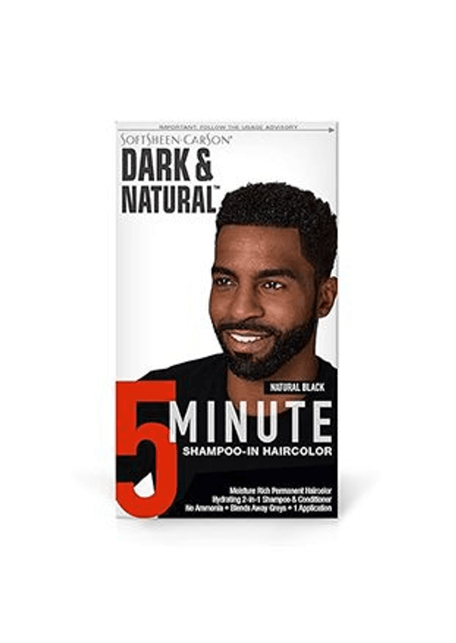 SoftSheen-Carson Dark &amp; Natural 5 Minute Shampoo-In Haircolor, Natural Black