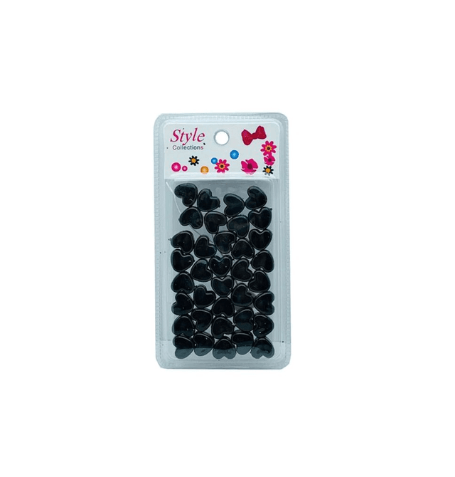 Beauty Collection Style Collection Heart Shape Hair Beads 