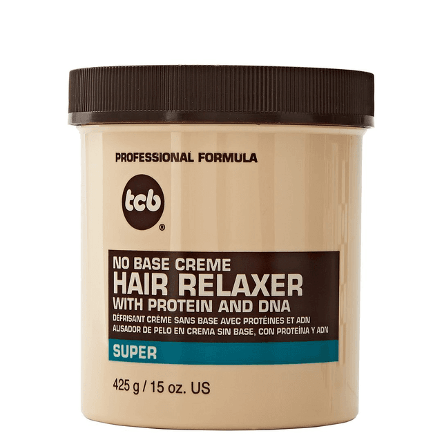 Tcb No Base Creme Hair Relaxer with Protein &amp; DNA 15oz