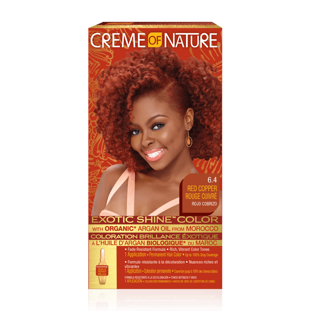  Creme of Nature Argan Oil from Morocco Exotic Shine™ Color with Argan Oil from Morocco 6.4 Red Copper