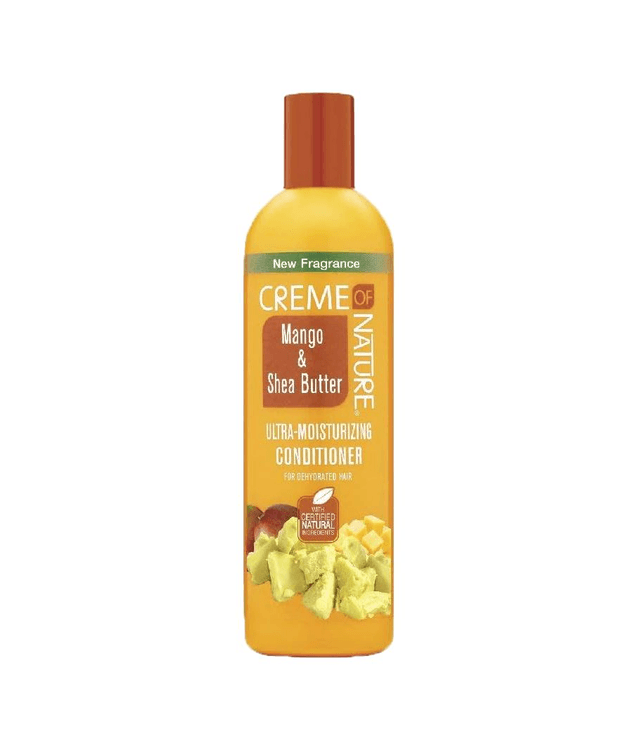 Creme of Nature Mango and Shea Butter Ultra Moisturizing Conditioner, 12 oz, White